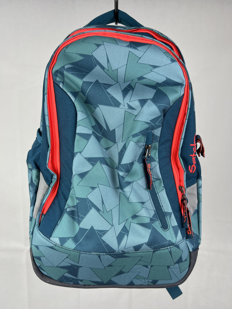 Satch Sleek Schulrucksack türkis