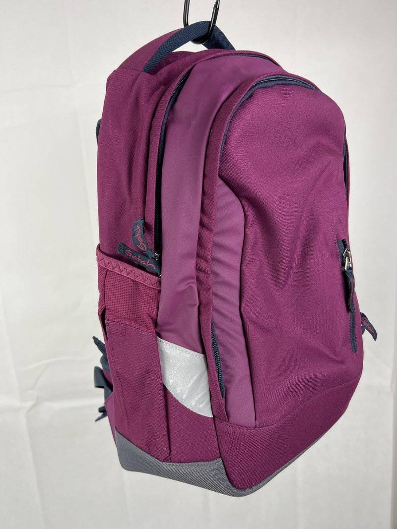 Satch Sleek Schulrucksack lila