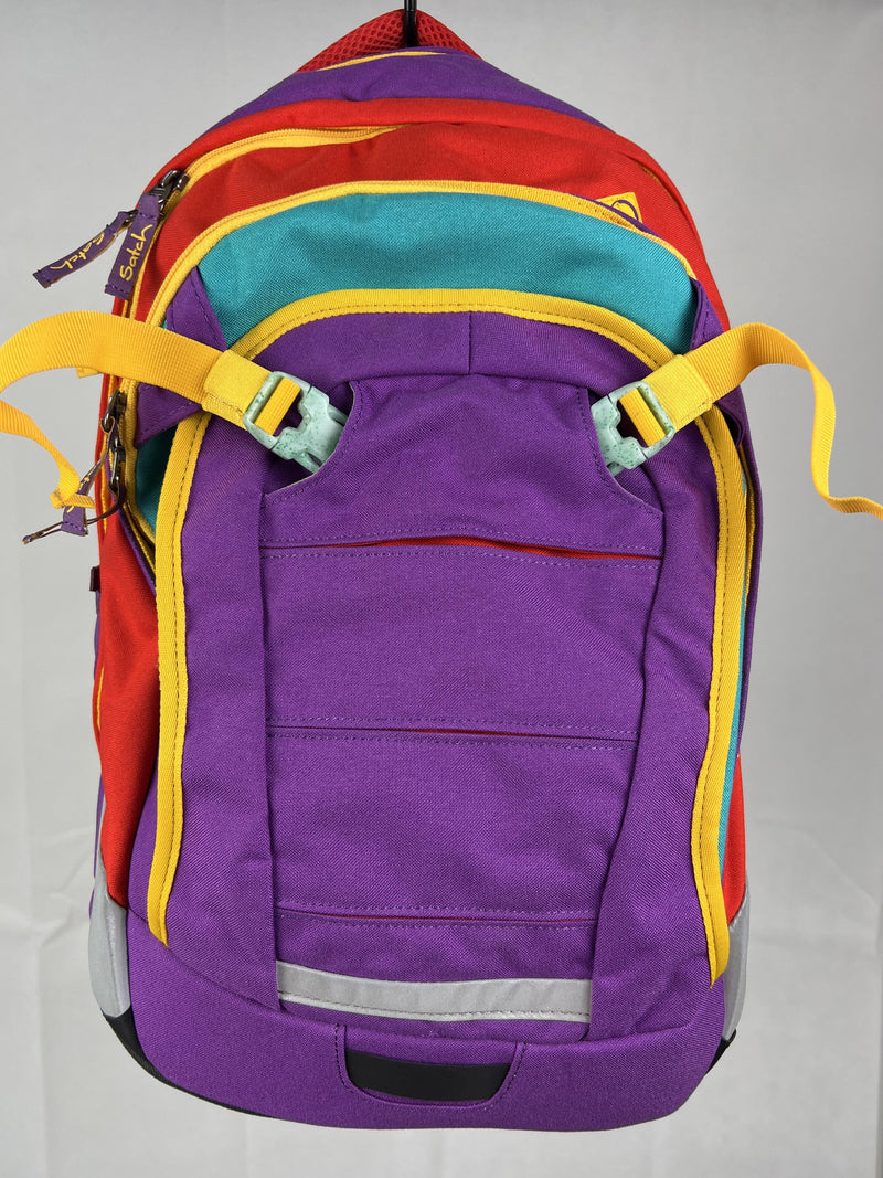 Satch Match Schulrucksack lila