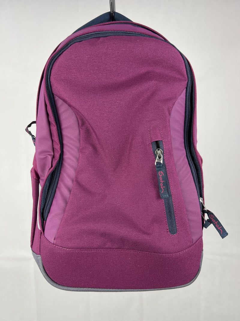 Satch Sleek Schulrucksack lila