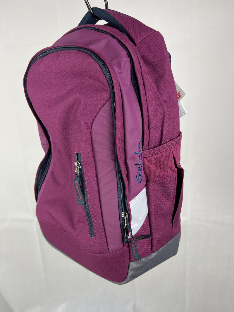 Satch Sleek Schulrucksack lila