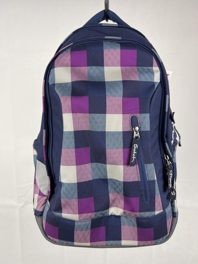 Satch Sleek Schulrucksack lila caro