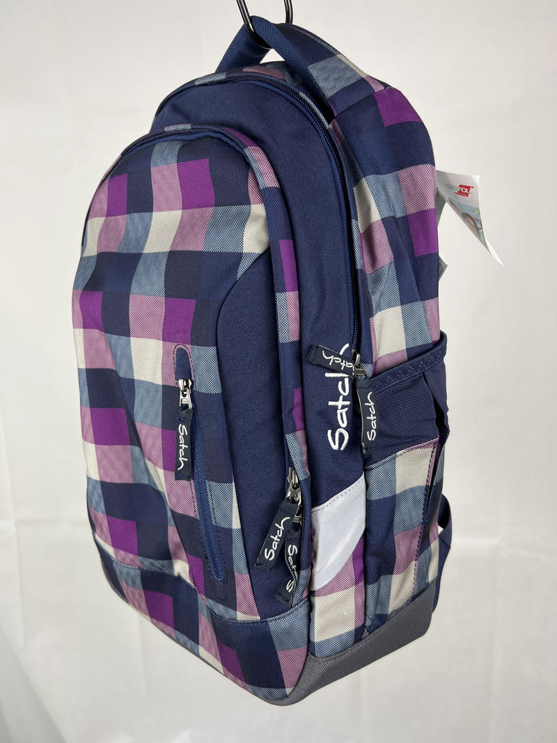 Satch Sleek Schulrucksack lila caro