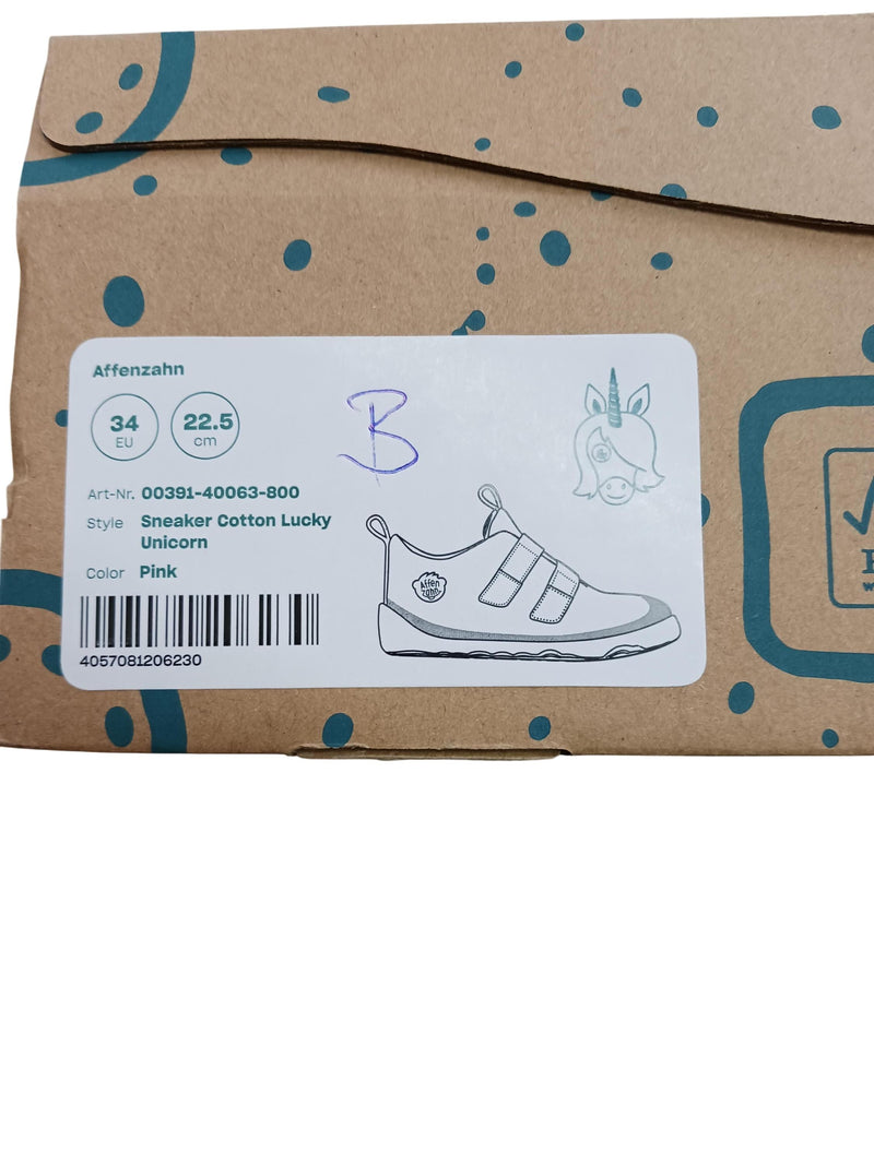 Affenzahn Sneaker Cotton Lucky Unicorn 21-35