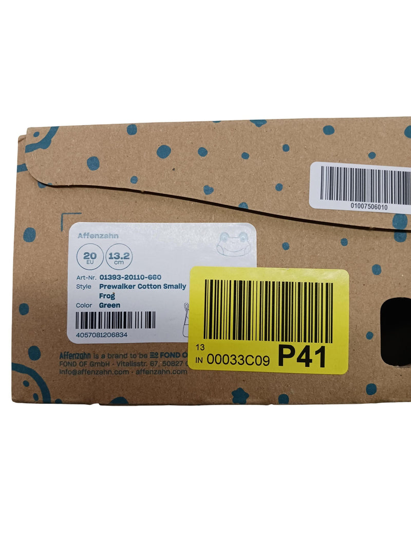 Affenzahn Prewalker Cotton Smally Frog 20