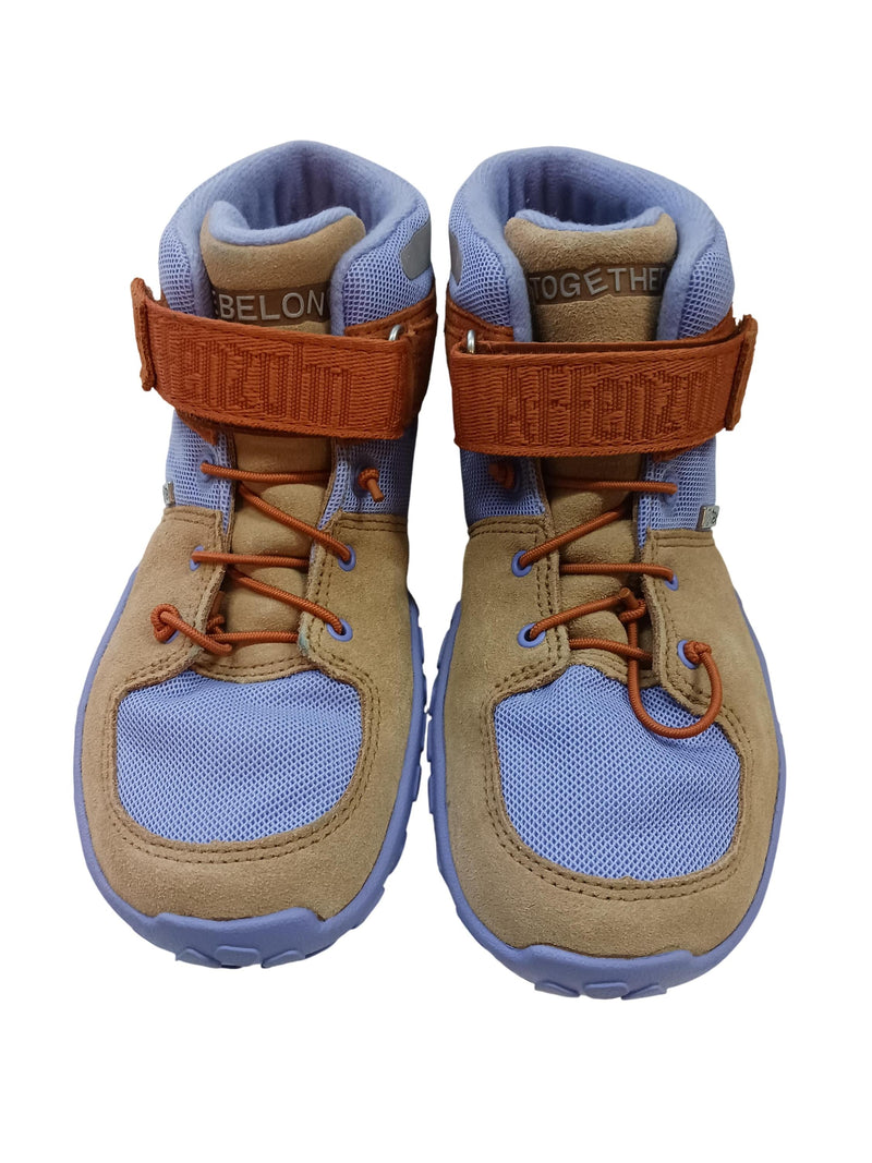 Affenzahn Midboot Leather Dreamer Plumblue 35