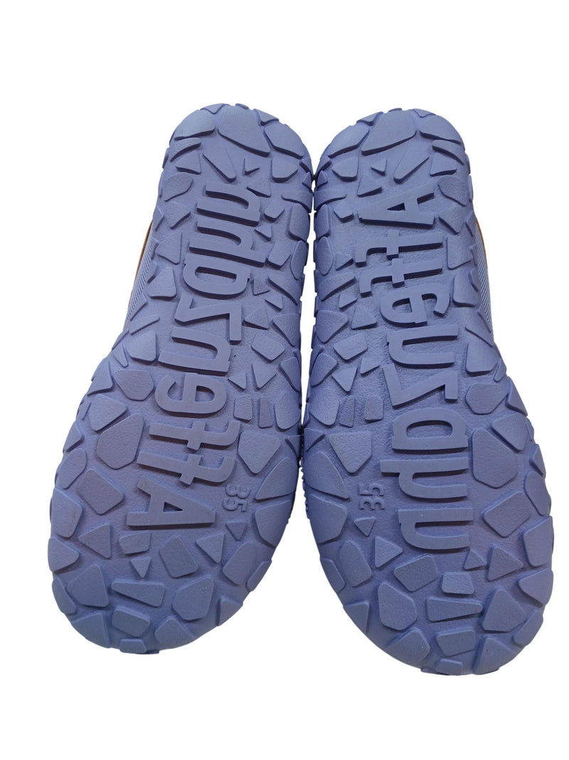 Affenzahn Midboot Leather Dreamer Plumblue 35