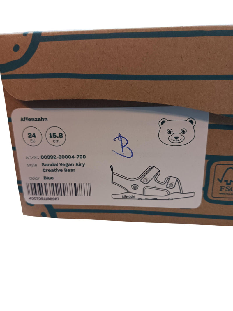 Affenzahn Sandal Vegan Airy Creative Bear 24