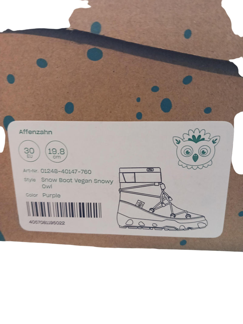 Affenzahn Snow Boot Vegan Snowy Owl 30