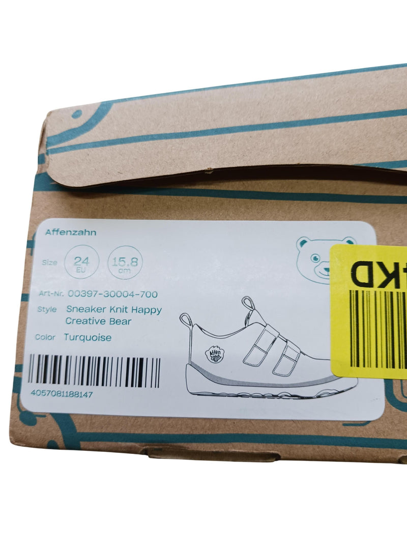 Affenzahn Sneaker Knit Happy Creative Bear 24