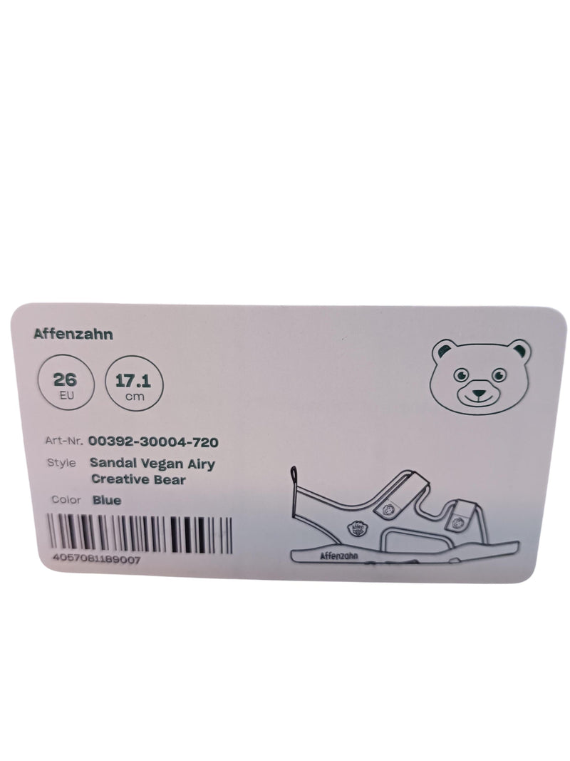 Affenzahn Sandal Vegan Airy Creative Bear 23