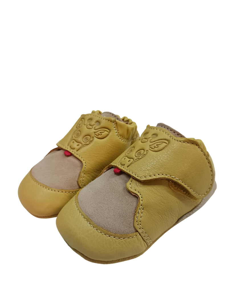 Affenzahn Crawling Shoe Leather Crawly Giraffe 16/17