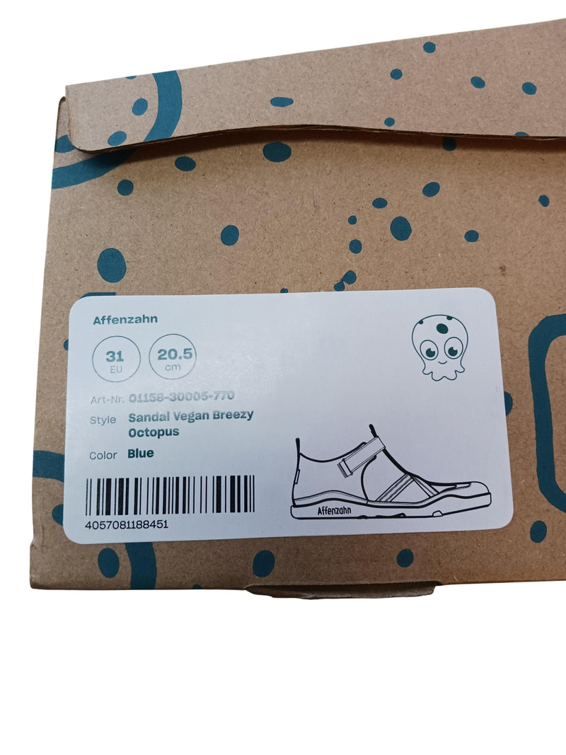 Affenzahn Sandal Vegan Breezy Octopus 24, 25, 26, 27, 28, 31