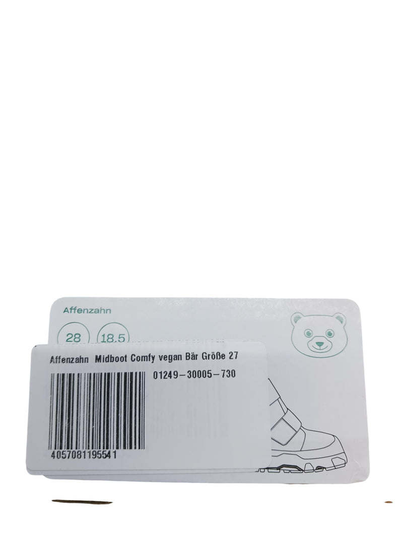 Affenzahn Midboot Comfy Vegan Bär 27