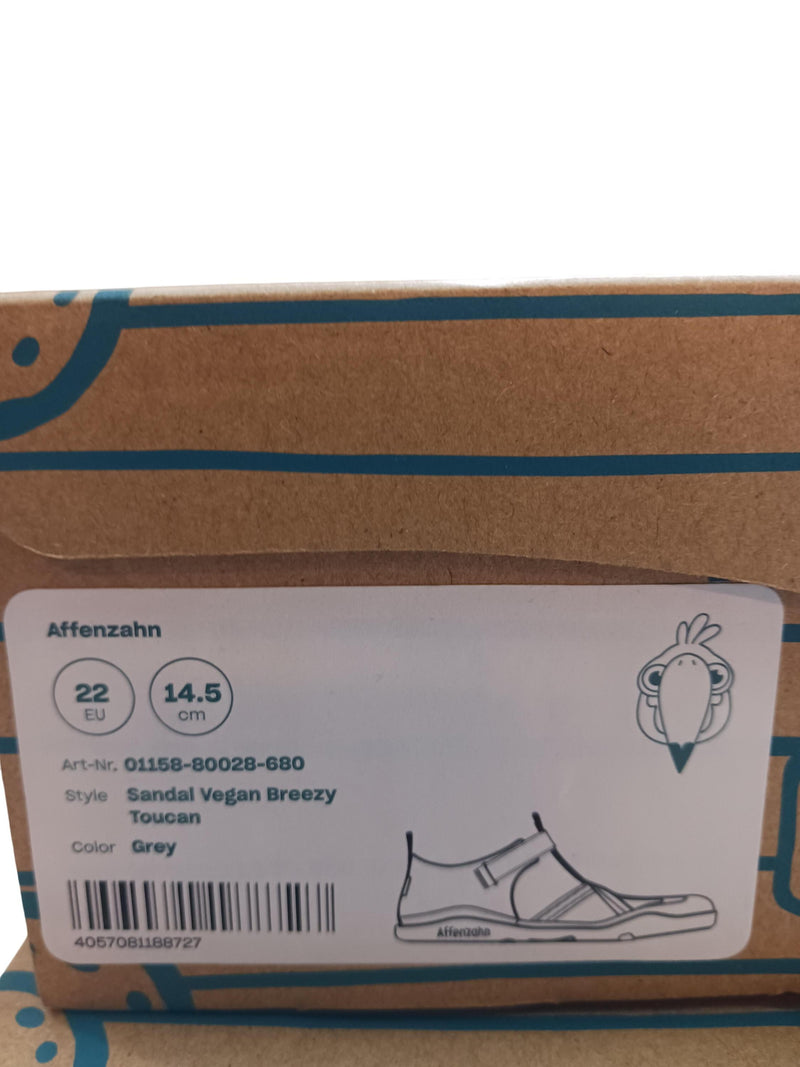 Affenzahn Sandal Vegan Breezy Toucan 22