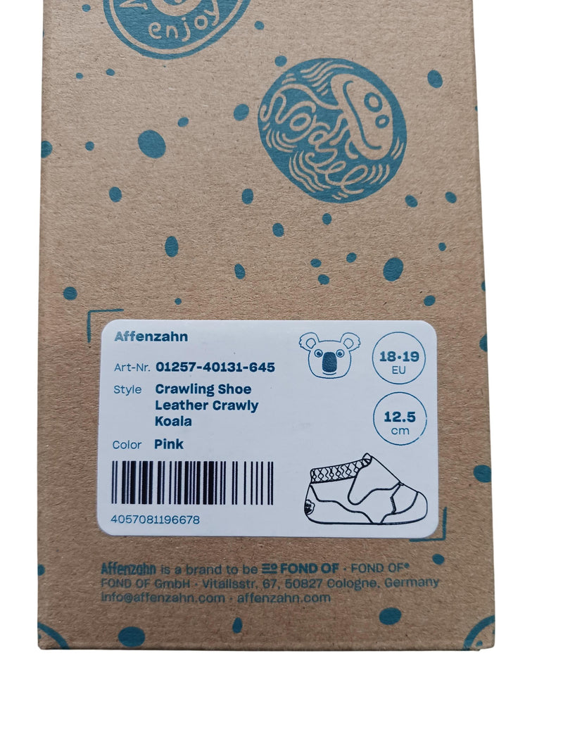 Affenzahn Crawling Shoe Leather Crawly Koala 18