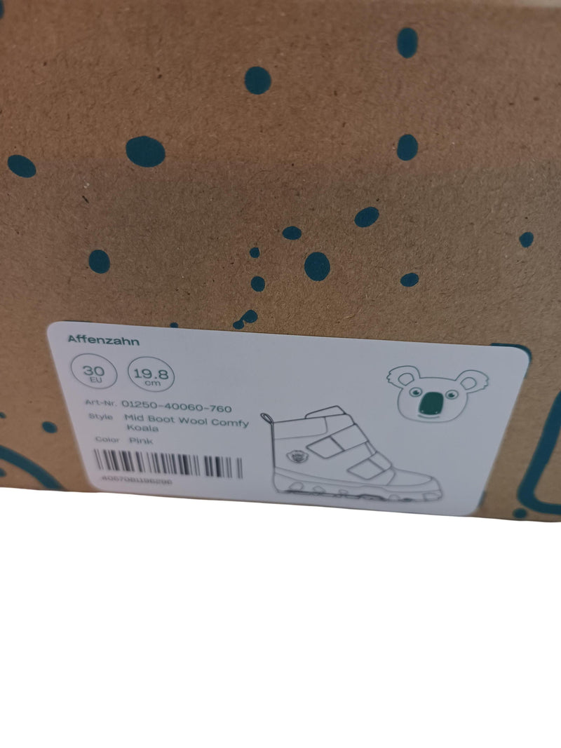 Affenzahn Mid Boot Wool Comfy Koala 30