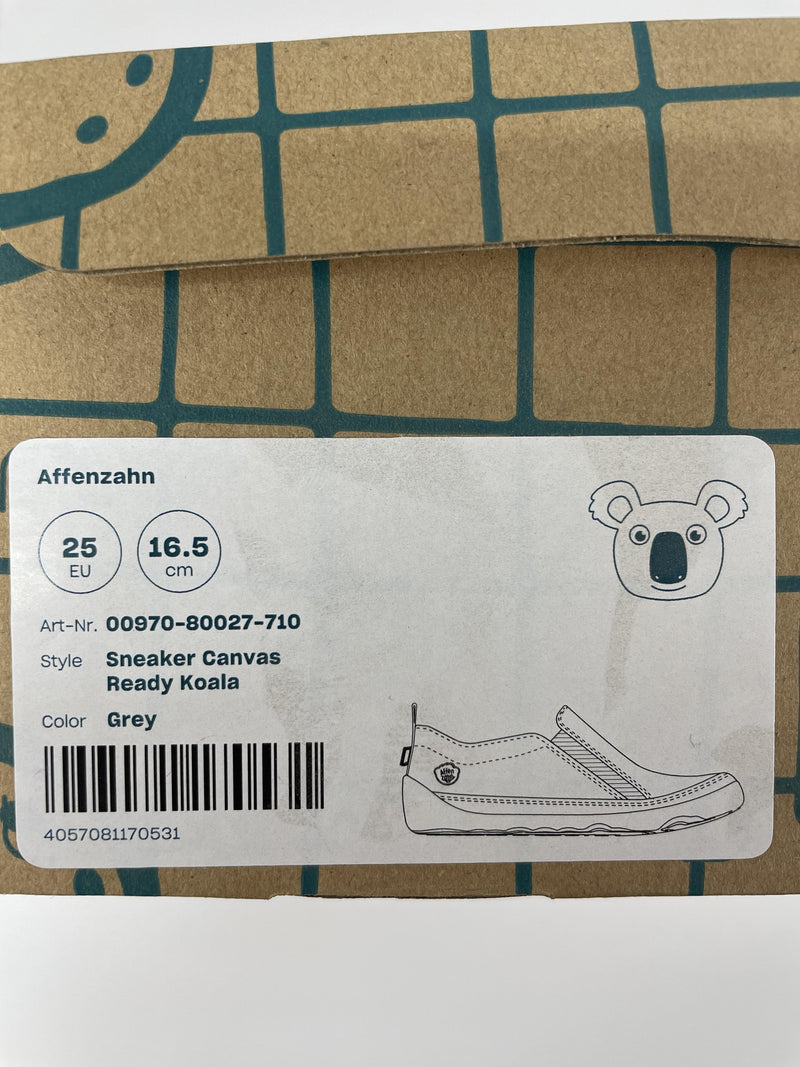 Affenzahn Sneaker Canvas Ready Koala 25 Schuhgröße