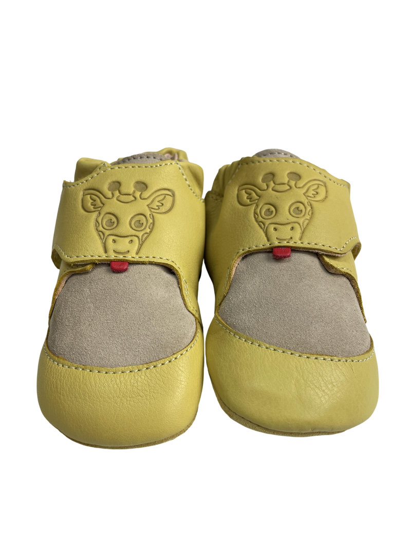 Affenzahn Babyshoe Leather Crawly Giraffe Größe 20/21