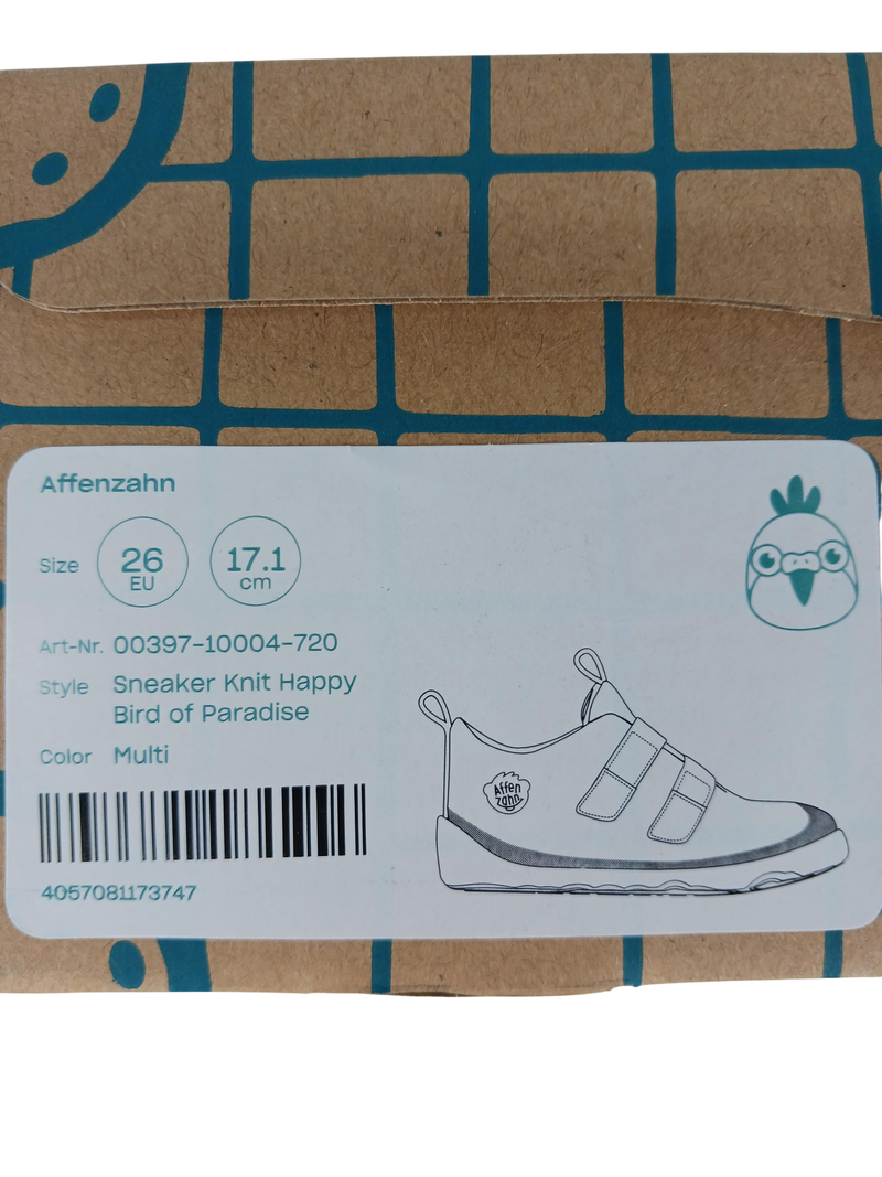 Klettschuhe Halbschuhe Schuhe Sneaker knit happy bird New Misc Image 2 Open Box