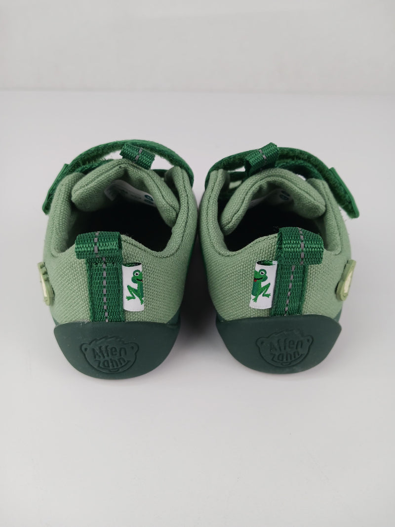 Klettschuhe Halbschuhe Schuhe Sneaker cotton lucky frog Label Image Open Box