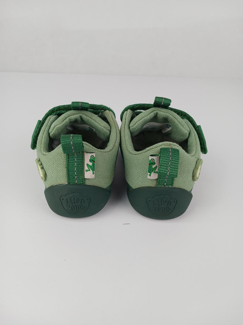 Klettschuhe Halbschuhe Schuhe Sneaker cotton lucky frog Label Image Second Hand