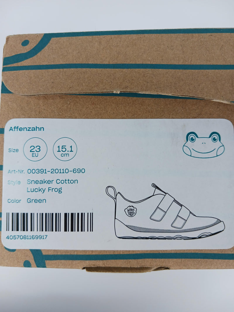 Klettschuhe Halbschuhe Schuhe Sneaker cotton lucky frog New Misc Image 2 Second Hand