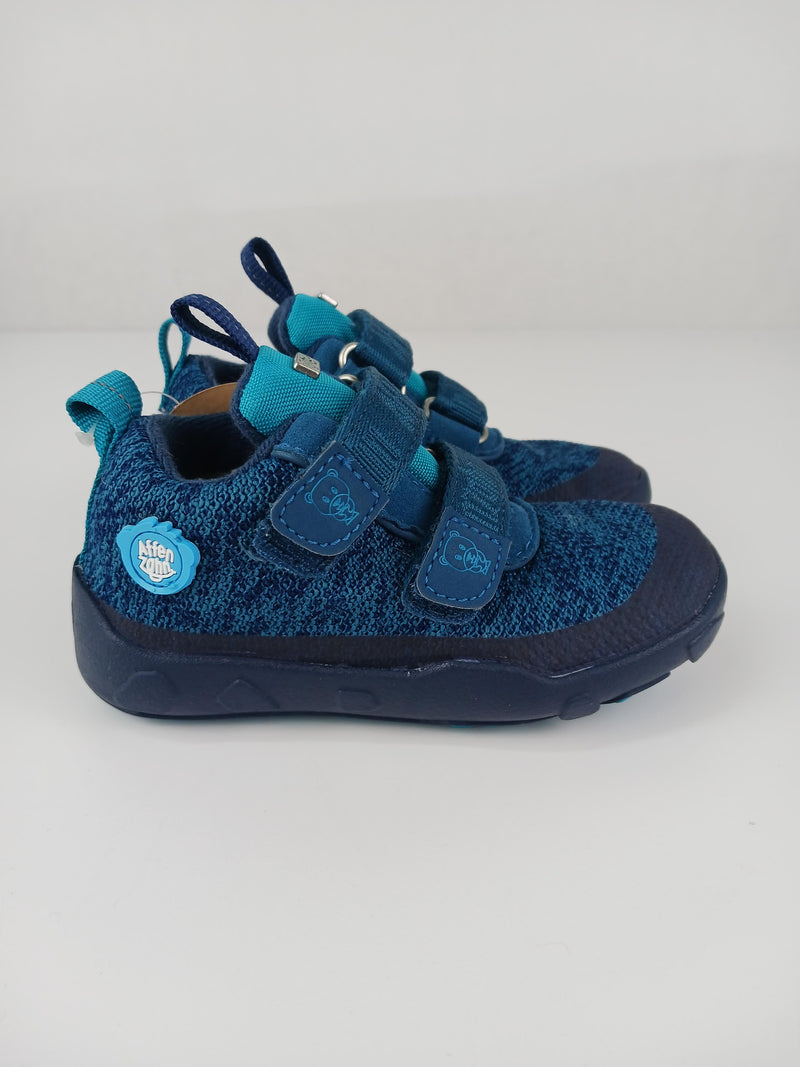 Klettschuhe Halbschuhe Schuhe Lowboot knit happy bear Front Image Second Hand