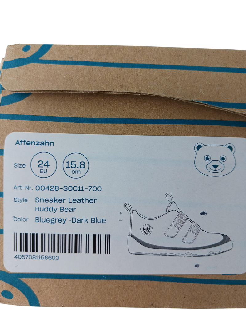 Klettschuhe Halbschuhe Schuhe Sneaker leather buddy bear New Misc Image 2 Second Hand