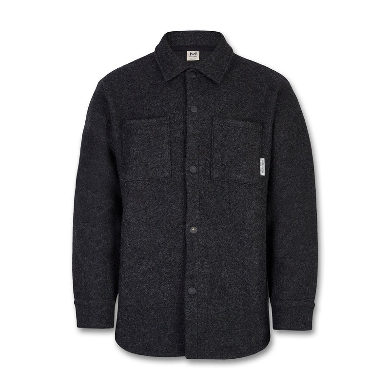 Grown-ups unisex oversize boiled wool shirt