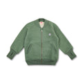 Kids boiled wool bomber jacket