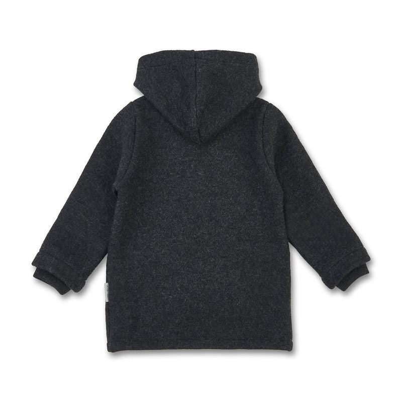 Kids boiled wool parka