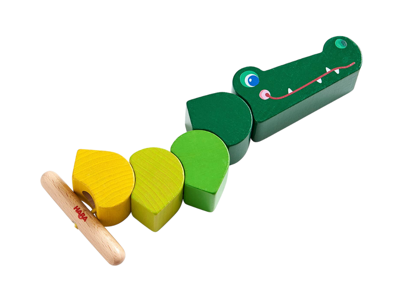 threading game crocodile