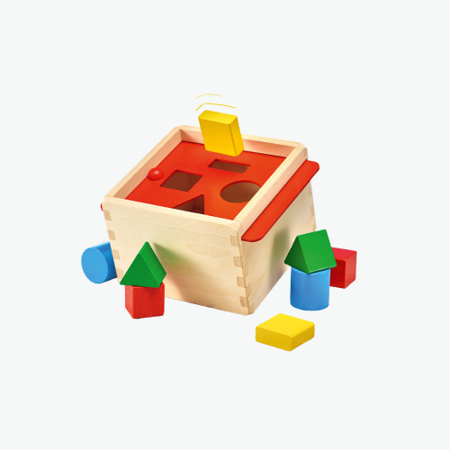 Duck toy box • from 12 months+