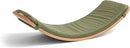 Wobbel Original Balance Board Senfgelb mit Deck Olive Samt