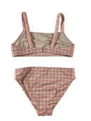 Bikinis & Zweiteiler Badebekleidung Kleidung Bikini Pink Karo SCOTCH&SODA Rear Image Last Season
