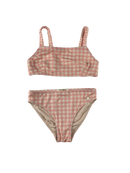 Bikinis & Zweiteiler Badebekleidung Kleidung Bikini Pink Karo SCOTCH&SODA Front Image Last Season