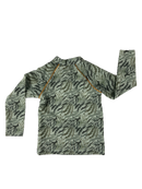 Badebekleidung Kleidung Sea Weed Camo Printed UV Top Rear Image Last Season