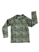 Badebekleidung Kleidung Sea Weed Camo Printed UV Top Front Image Last Season
