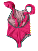 Neon Badeanzug mit glitzerndem Aufdruck Billieblush 152 | 12yrs