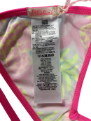 Badeanzüge Badebekleidung Kleidung Neon Bikini mit glitzernden Volants Label Image Last Season