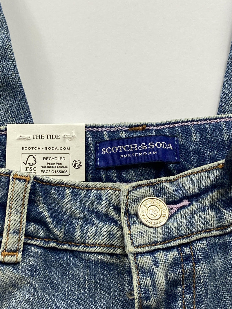 SCOTCH & SODA Jeans mit Blumen Aufgestickt 152 | 12yrs