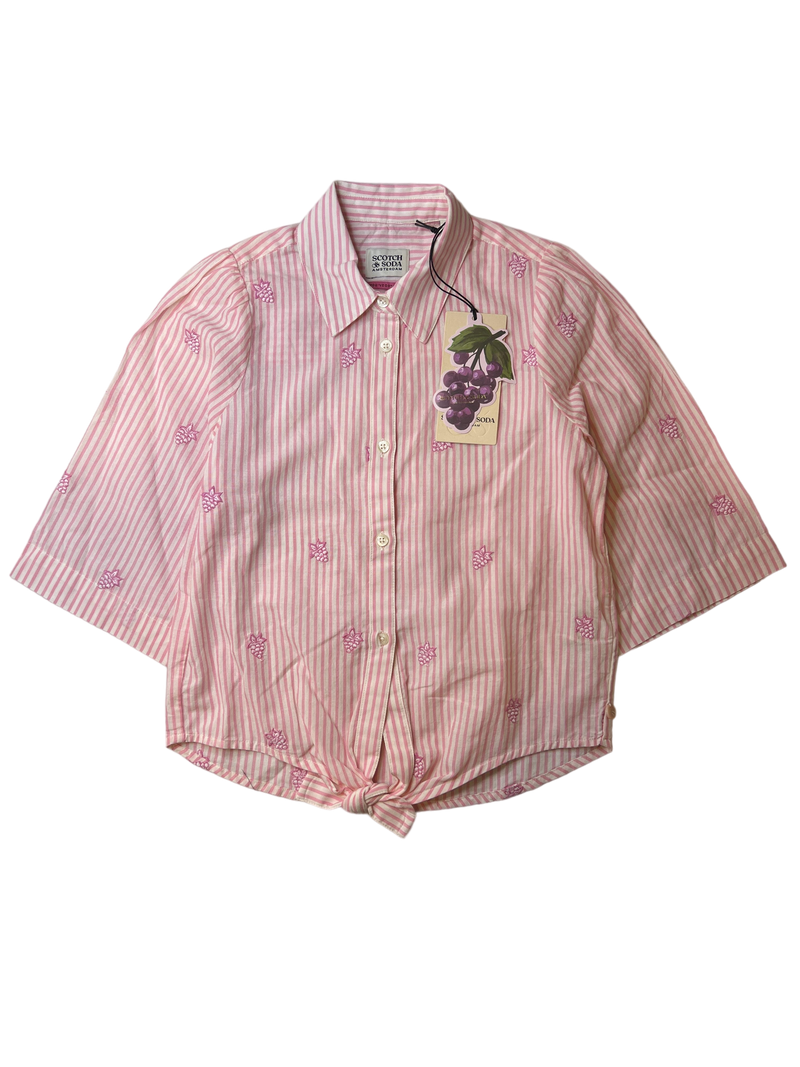 Hemden Hemden & Blusen Kleidung Bluse Himbeere Front Image Last Season