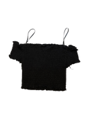 Tops T-Shirts & Tops Kleidung Schwarzes Top Rear Image Last Season