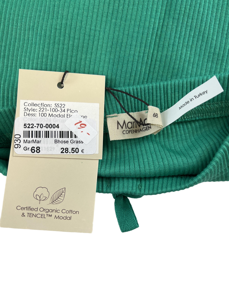 MarMar Copenhagen Grüne Stoffhose 68 | 06m