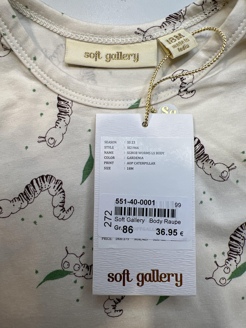 Soft Gallery Strampler Raupe 86 | 18m