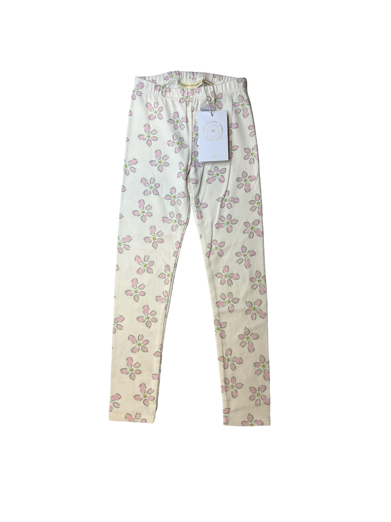 Soft Gallery fabric trousers beige flowers 98 | 3yrs