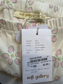 Stoffhosen Hosen & Jeans Kleidung Stoffhose beige Blumen Label Image Last Season