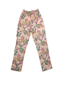 Stoffhosen Hosen & Jeans Kleidung Stoff Hose mit Blumen Muster Rear Image Last Season