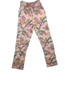 Stoffhosen Hosen & Jeans Kleidung Stoff Hose mit Blumen Muster Front Image Last Season